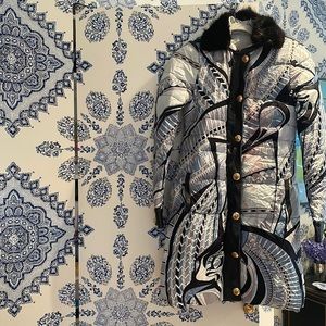 Vintage Pucci Winter Jacket with Fur Collar